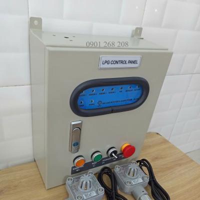 TỦ BÁO RÒ GAS KẾT NỐI2 KÊNH ĐẦU DÒ PHÒNG NỔ T-300